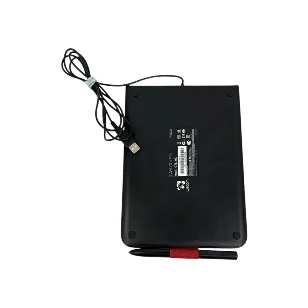 Wacom Graphics Drawing Tablet with pen stylus and touch Bamboo CTL 460